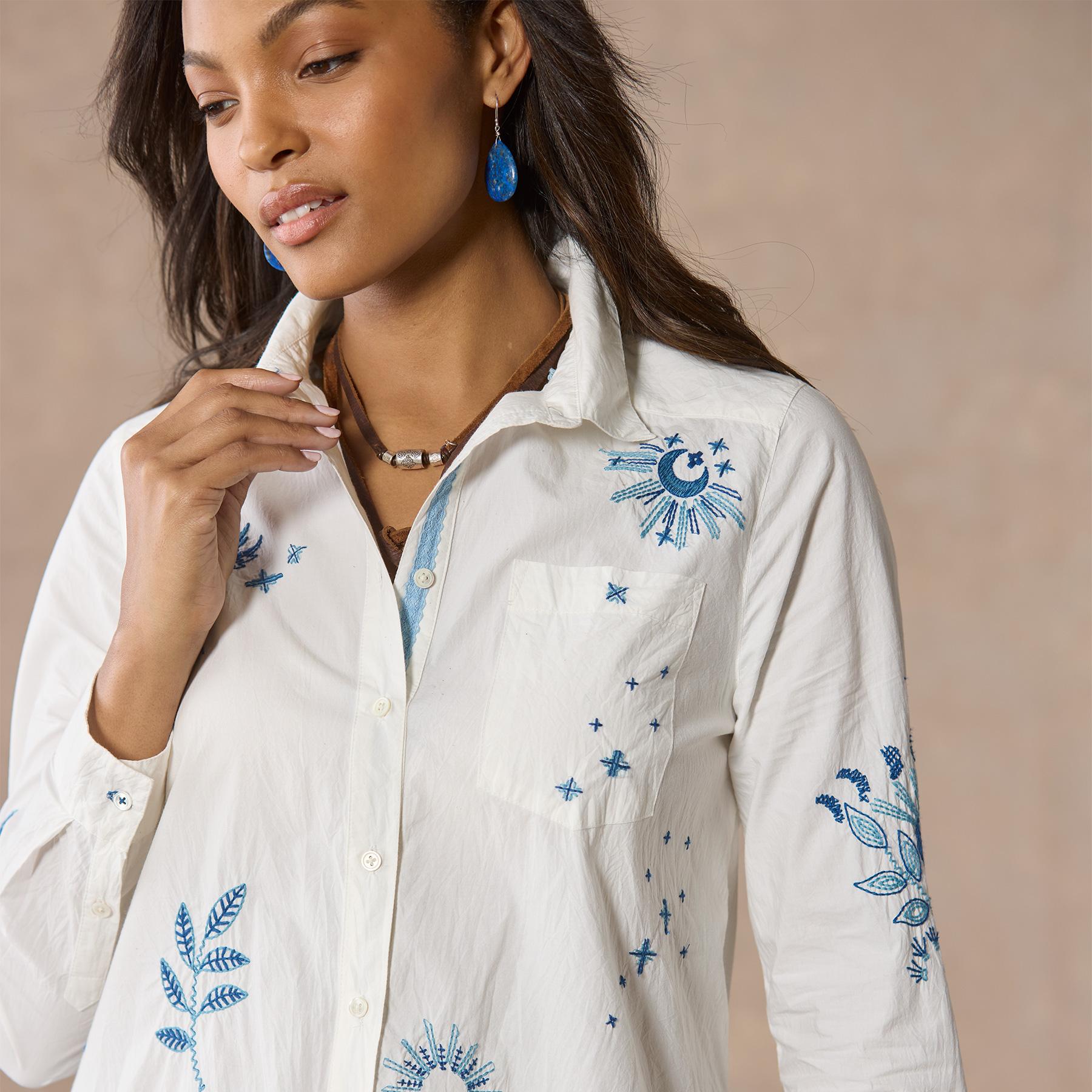 Karina Embroidered Shirt Sundance